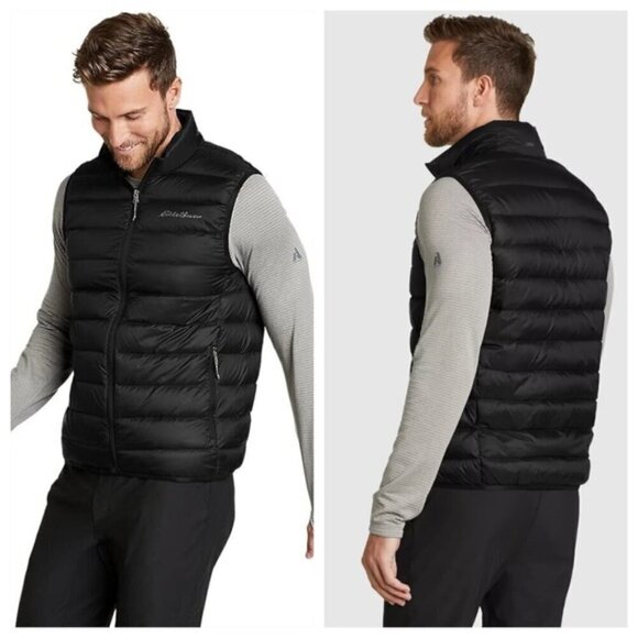 Eddie Bauer Other - Eddie Bauer Cirruslite 650 Down Vest Black Size XL